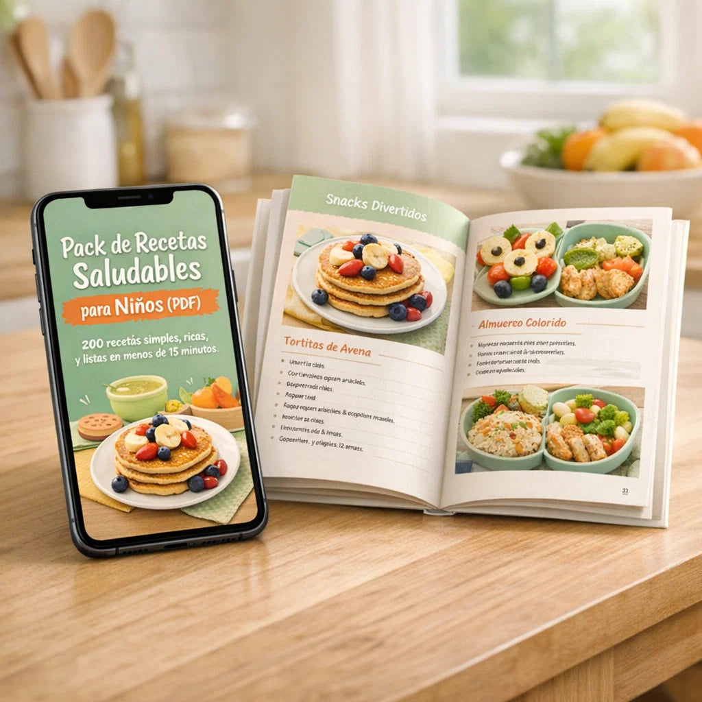 200 recetas saludables para niños